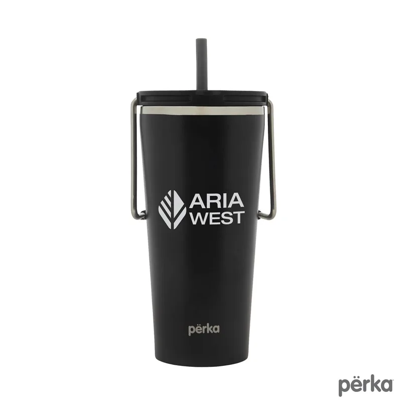 Perka® Gibson 20 oz. Double Wall Recycled Stainless Steel Travel Mug