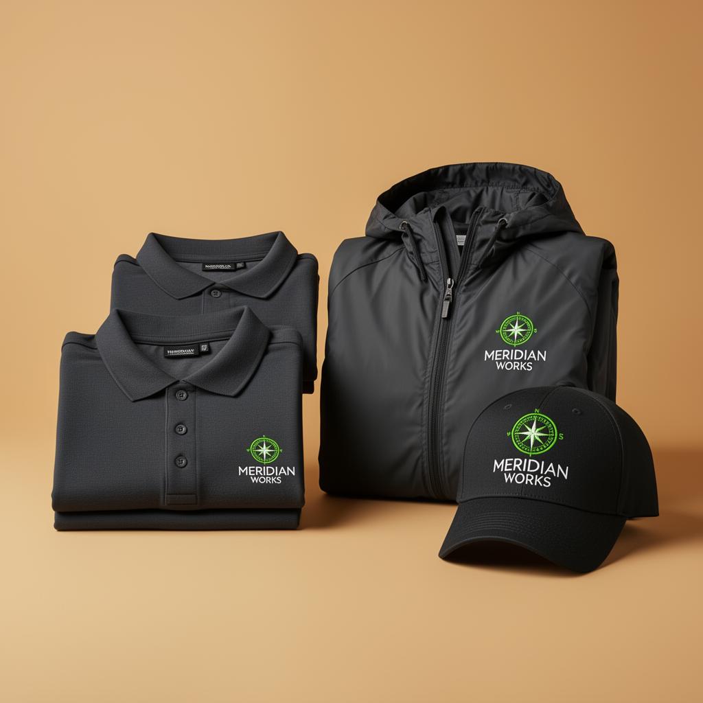 Apparel promotional products with branded owl logos