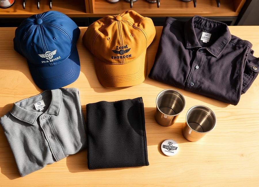 Coastal brewery branded merchandise project